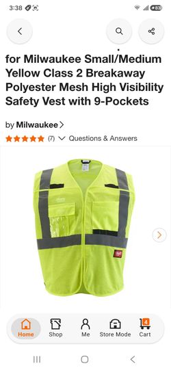 Milwaukee Stay Cool Safety Vest Size  L/ XL Brand New (Price Is Firm)