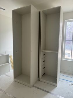 IKEA PAX Wardrobe Units with Drawers