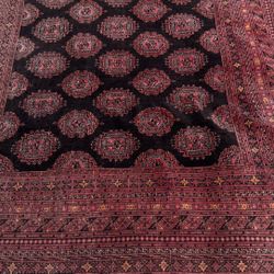 🩷🩷🩷  VINTAGE AFGHAN RUG 7’X9.5’ WOOL ,HAND KNOTTED,Hand Dyed