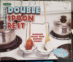 Double spoon rest