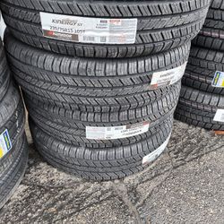 235/75/15 Hankook Tires Installed And Balanced 