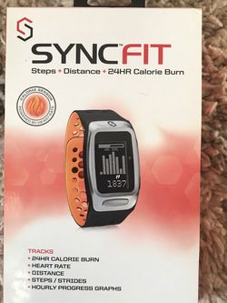 Sync Fit Steps + Distance + 24HR Calorie Burn