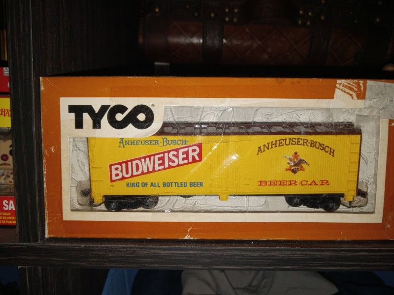 Vintage Tyco Budweiser Train Car