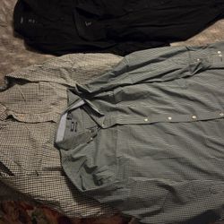 Men's Long Sleeve Shirts, Lot Of 4,size XXL 