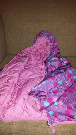Girls 4T North Face irreversible jacket