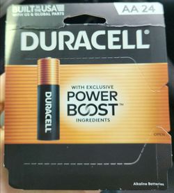 Duracell Power Boost 24 Packs AAA or AA
