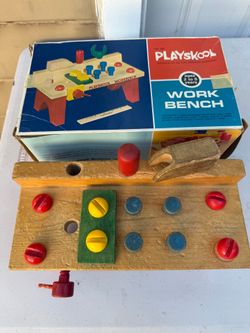 Vintage Playskool Work Bench No. 300 (Vintage)