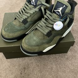 Jordan 4 craft olive 11.5