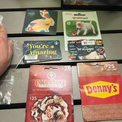 Gift cards for Sale
