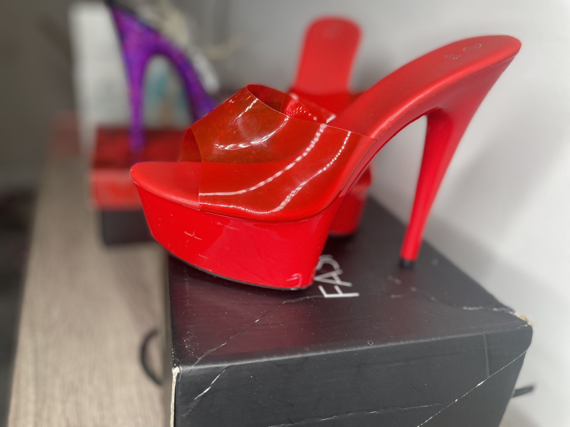 Red Heels Size 8.5