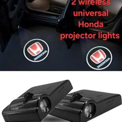 2 Honda Car Door Projector LED Lights Easy To Stick On Doors. Aaa Batteries Not Included Shipping Available OTHER CARS AVAILABLE