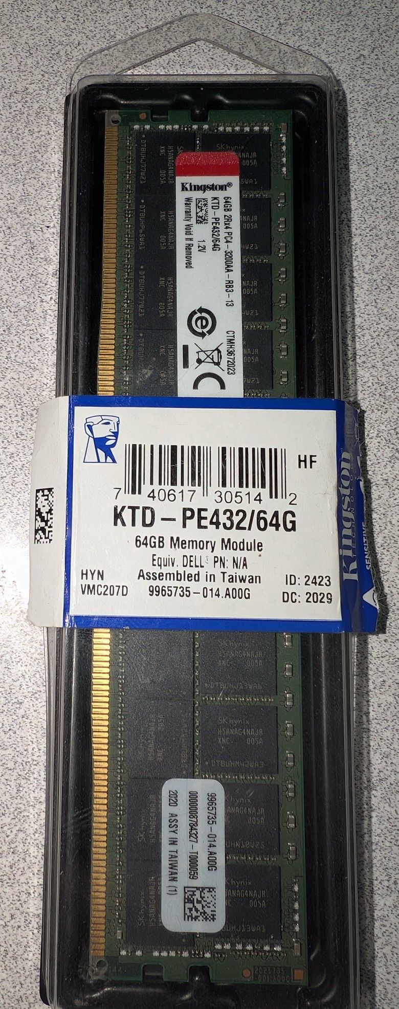 RAM 64gb DDR4