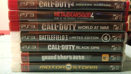 Playstation 3 (7 games)