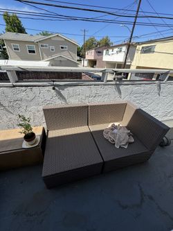 3 Piece Outdoor Patio Set 