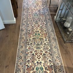 Persian Wool Rug Runner - Machine 