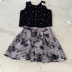 NEW GIRLS OUTFIT 2PC SET SIZE7