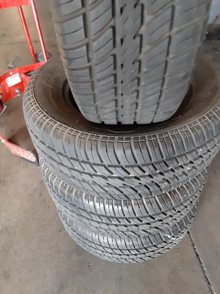Set of 235/60/14 Cooper tires