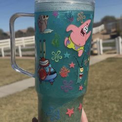 SpongeBob SquarePants 40oz Snow Globe Tumbler