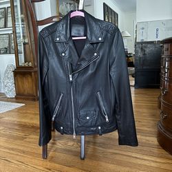 AllSaints Leather Biker Jacket