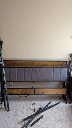 Queen Bed Frame with Headboard