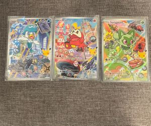 Pokemon first partner series 3 starters
