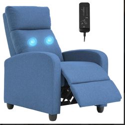 Recliner chair massage
