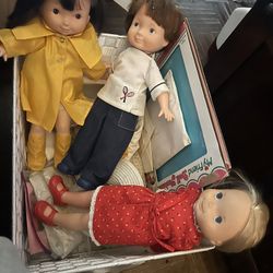 Old Fisher Price Dolls 