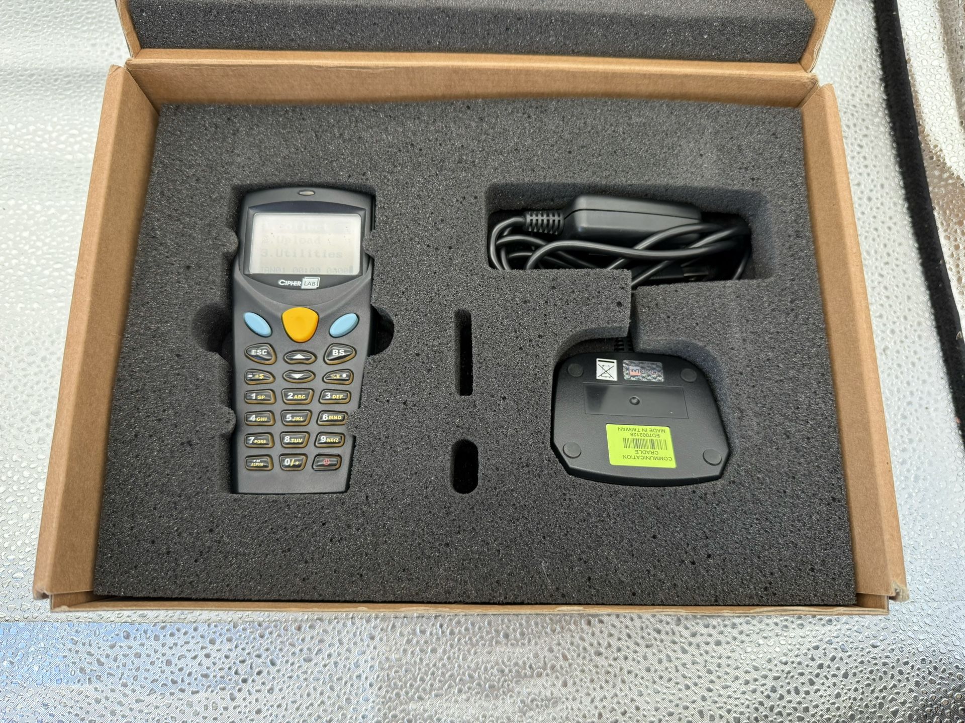 Cipherlab Cipher 8000-C 8000C Inventory Machine Wireless Barcode Scanner w/ Box