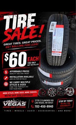 205-65-15 BRAND NEW TIRES !!! IRONMAN