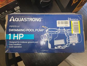 Aquastrong 1 HP Swimming Pool Pump PSP070-LV