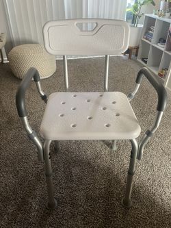 Shower Chair With Armrest