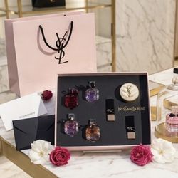 Ysl mon paris makeup perfume gift set amazing regalos mujer, Retail $320