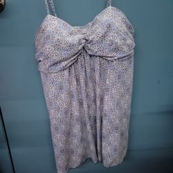 Xlarge Spaghetti Straps Blouse Has padded Top