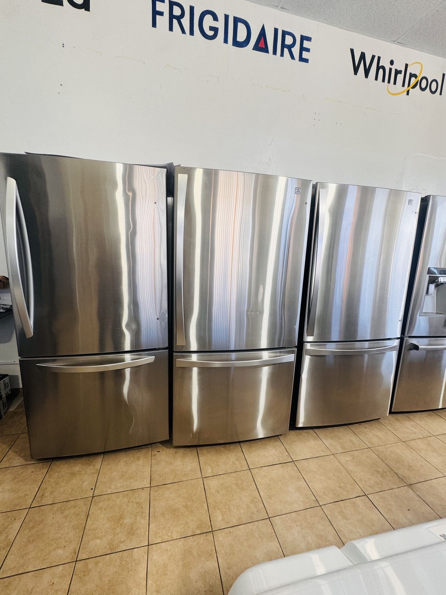 33” REFRIGERATOR BOTTOM FREEZER FINANCING AVAILABLE