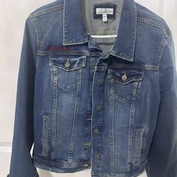 Loft jeans jacket Xl New $20