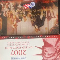 2007 US Mint Silver Proof Set (14 Coins)