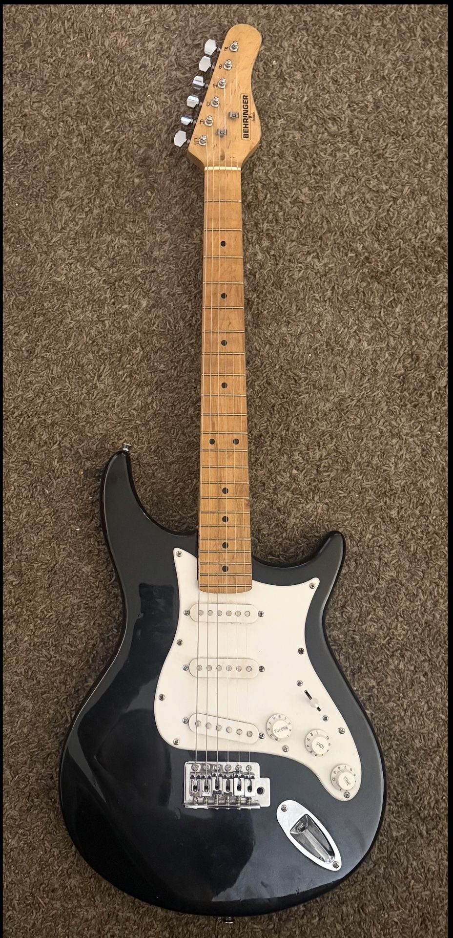 Electric Guitar And Amp