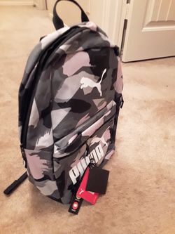 Puma 18.5" Backpack - Pink Camo