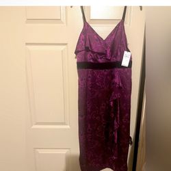 Purple Cinq A Sept Brand New Dress Size 10 . Purple/ Pjnk Dress. Purchased From Nordstrom Rack  