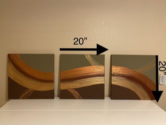 Painting Oil on canvas textured from England Modern