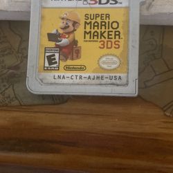 Super Mario Maker For 3 DS 