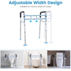 Toilet Safety Rail—bathroom 
