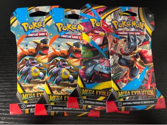 Mega evolution booster packs