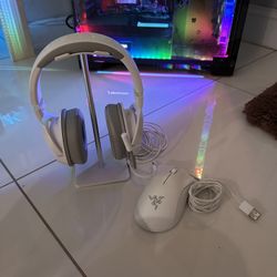 Razer Gaming Headset and Mouse