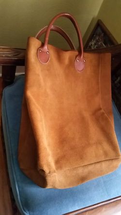 Brookstone soft leather bag.