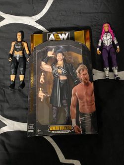 Aew and wwe figure set