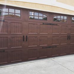 New garage door