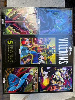 Disney villains puzzle