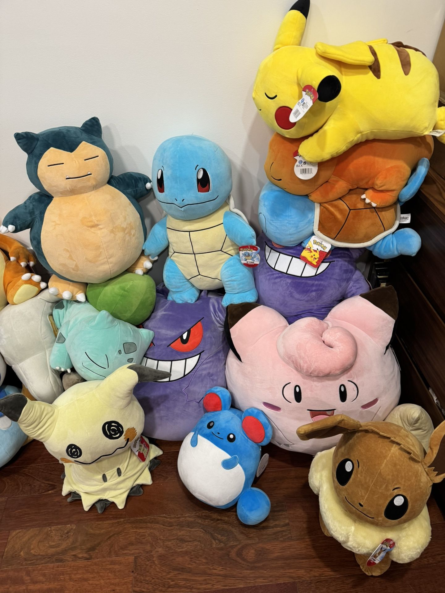 ✨ Pokémon Plush Collection – Rare, Jumbo, Squishmallows & Sleeping Series! ✨