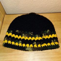 Men's Crocheted Beanie